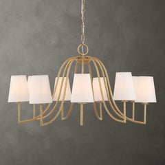 Seville Gold 9 Light Chandelier - Ornate Home