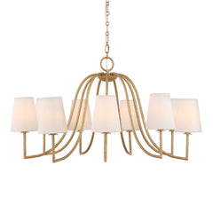 Seville Gold 9 Light Chandelier - Ornate Home