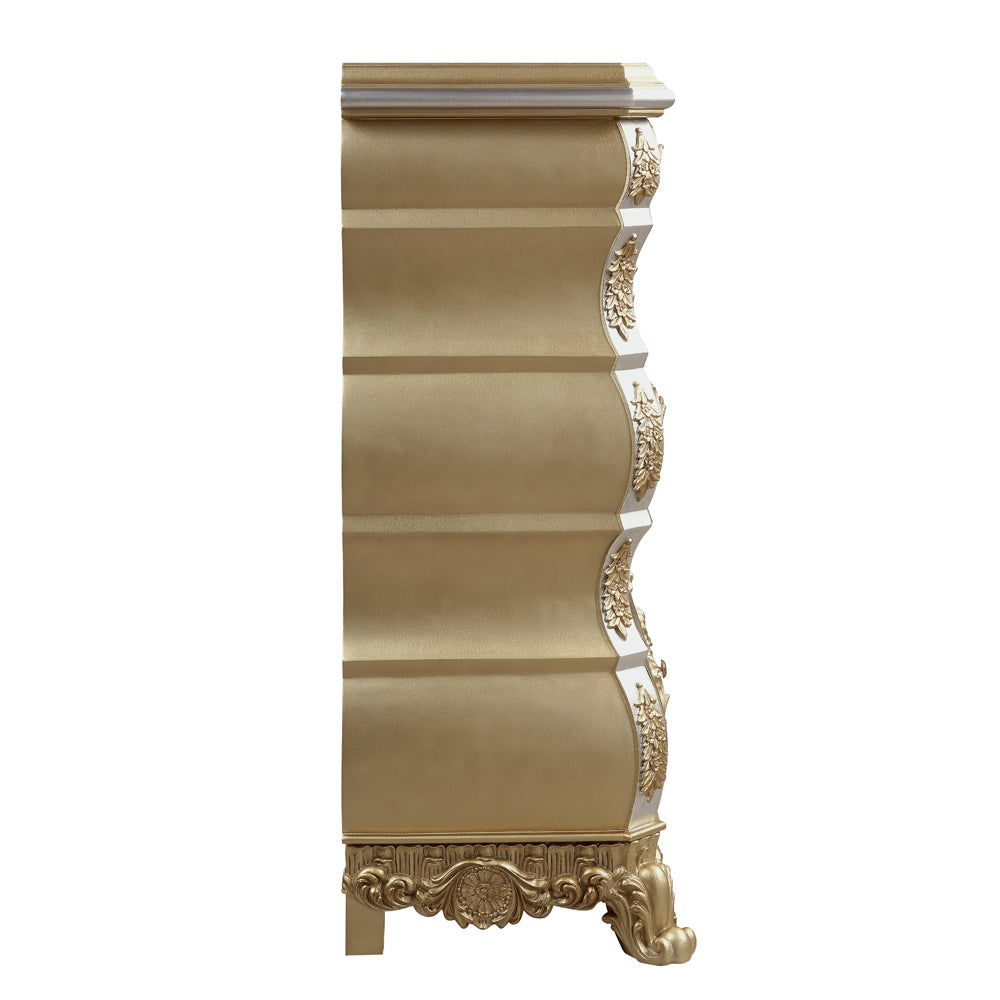 Seville Gold Finish Chest - Ornate Home