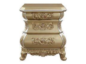 Seville Gold Finish Nightstand - Ornate Home