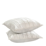 Seville Oyster Gray Quilt Collection - Ornate Home