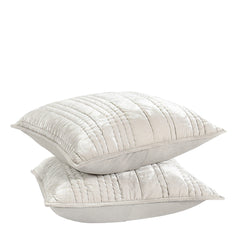Seville Oyster Gray Quilt Collection - Ornate Home