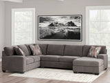 Seyler Lane Greystone 3-Piece Sectional with RAF Chaise (Online Special Price) - Ornate Home