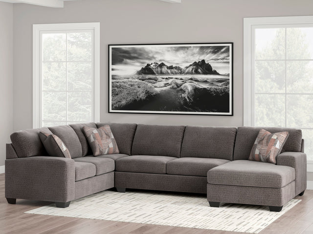 Seyler Lane Greystone 3-Piece Sectional with RAF Chaise (Online Special Price) - Ornate Home