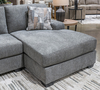 Seyler Lane Greystone 3-Piece Sectional with RAF Chaise - Ornate Home