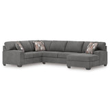 Seyler Lane Greystone 3-Piece Sectional with RAF Chaise - Ornate Home