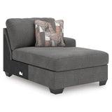 Seyler Lane Greystone 3-Piece Sectional with RAF Chaise - Ornate Home