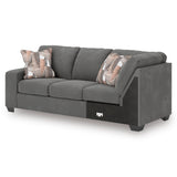 Seyler Lane Greystone 3-Piece Sectional with RAF Chaise - Ornate Home