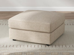Seyler Sand Oversized Accent Ottoman - Ornate Home