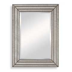Seymour Antique Silver Mirror - Ornate Home