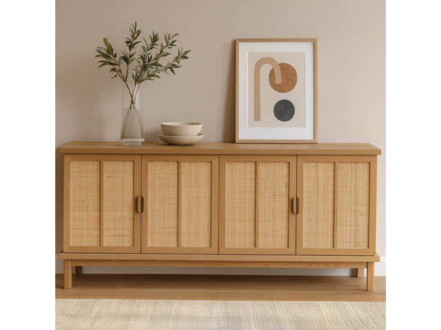 Seymour Natural Sideboard - Ornate Home