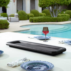 Shadowline Black Indoor-Outdoor Tray - Ornate Home