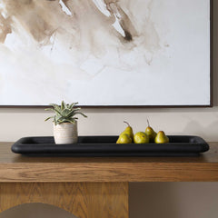 Shadowline Black Indoor-Outdoor Tray - Ornate Home