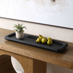 Shadowline Black Indoor-Outdoor Tray - Ornate Home