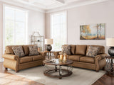 Shadsburne Earth Sofa and Loveseat - Ornate Home