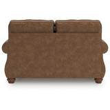 Shadsburne Earth Sofa and Loveseat - Ornate Home