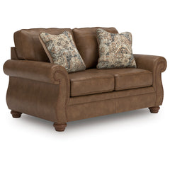 Shadsburne Earth Sofa and Loveseat - Ornate Home