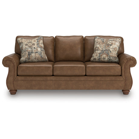 Shadsburne Earth Sofa and Loveseat - Ornate Home