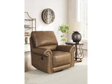 Shadsburne Earth Swivel Glider Recliner (Online Special Price) - Ornate Home