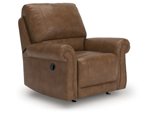 Shadsburne Earth Swivel Glider Recliner - Ornate Home
