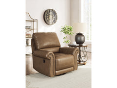 Shadsburne Earth Swivel Glider Recliner - Ornate Home