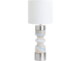 Shae Multi/Silver Table Lamp - Ornate Home