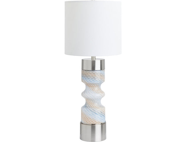 Shae Multi/Silver Table Lamp - Ornate Home