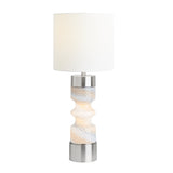 Shae Multi/Silver Table Lamp - Ornate Home