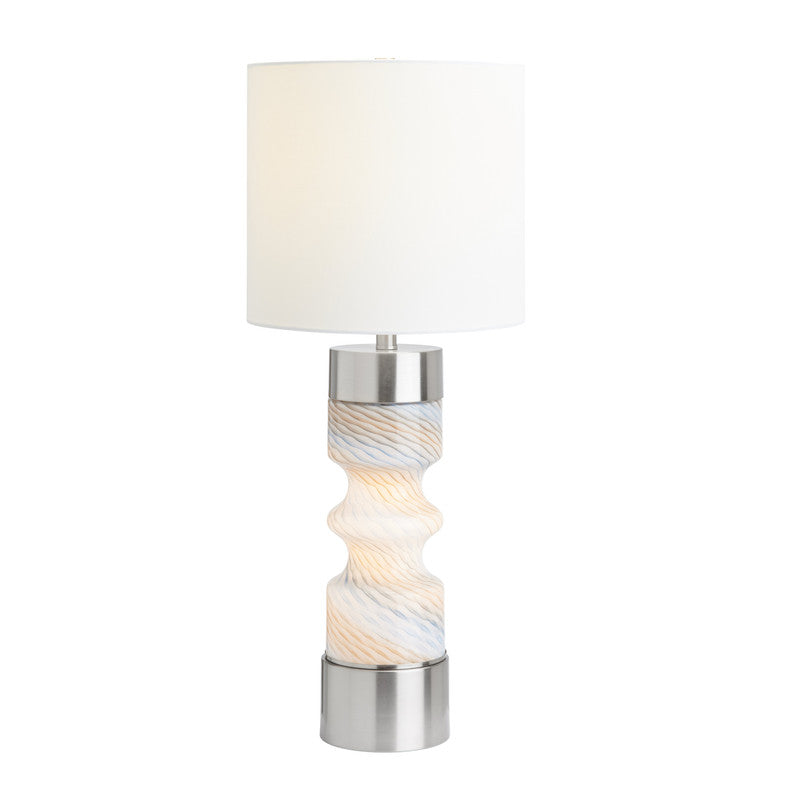 Shae Multi/Silver Table Lamp - Ornate Home