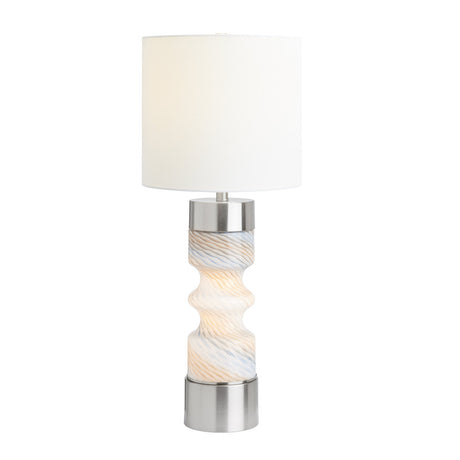 Shae Multi/Silver Table Lamp - Ornate Home