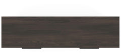 Shaehartin Dark Brown Six Drawer Dresser - Ornate Home
