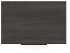 Shaehartin Dark Brown Two Drawer Nightstand - Ornate Home