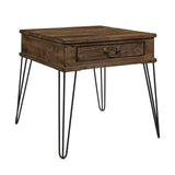 Shaffner Black/Brown End Table - Ornate Home