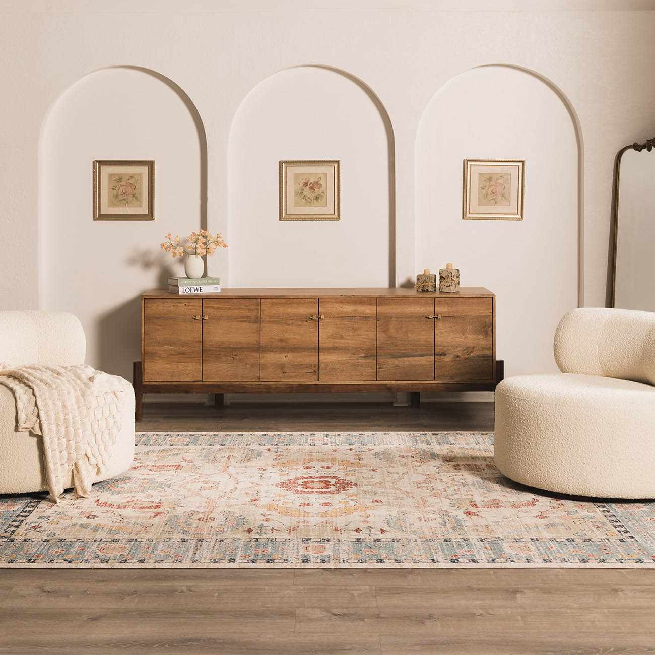 Shafter Traditional Outdoor Area Rug - Ornate Home