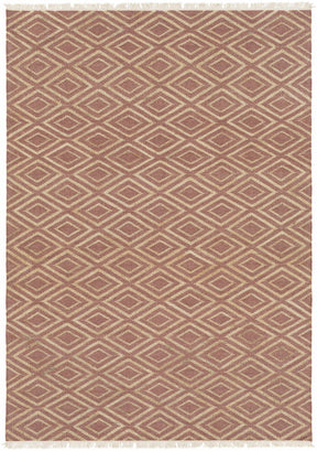 Shageluk Handcrafted Fringed Jute Carpet Area Rug - Clearance - Ornate Home