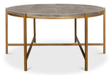 Shagreen Atelier Black Leather Coffee Table - Ornate Home