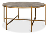 Shagreen Atelier Black Leather Coffee Table - Ornate Home