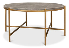 Shagreen Atelier Black Leather Coffee Table - Ornate Home