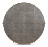 Shagreen Atelier Black Leather Coffee Table - Ornate Home