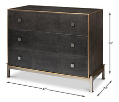 Shagreen Atelier Grey Dresser - Ornate Home
