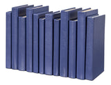 Shagreen Blue Books (Set of 12) - Ornate Home