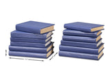 Shagreen Blue Books (Set of 12) - Ornate Home