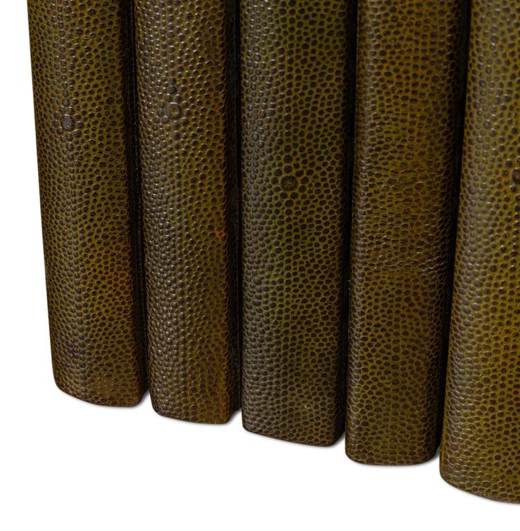Shagreen Library Green Books (Set of 12) - Ornate Home
