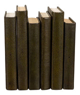 Shagreen Library Green Books (Set of 12) - Ornate Home