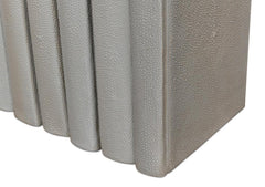 Shagreen Library Grey Books (Set of 12) - Ornate Home