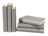 Shagreen Library Grey Books (Set of 12) - Ornate Home