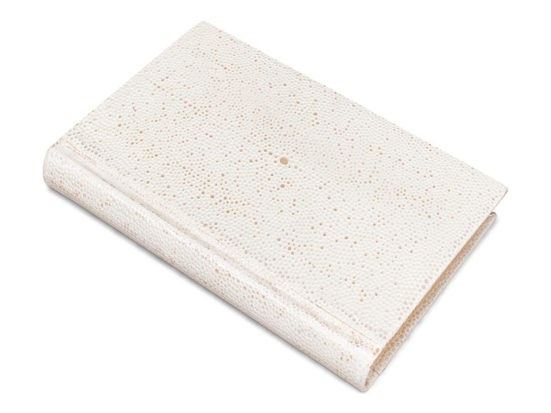 Shagreen Library White Books (Set of 12) - Ornate Home