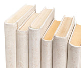 Shagreen Library White Books (Set of 12) - Ornate Home