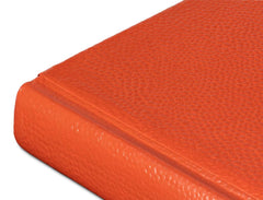 Shagreen Orange Books (Set of 12) - Ornate Home