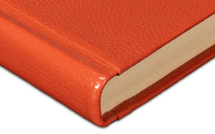 Shagreen Orange Books (Set of 12) - Ornate Home